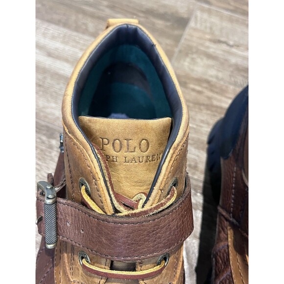 POLO Ralph Lauren Dover III Boots Men's Size 13 D Leather Duck - Picture 5 of 16